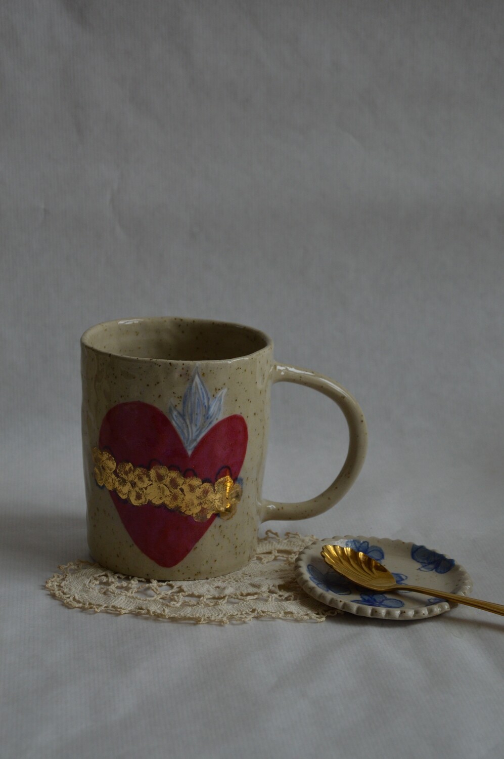Mug XL &quot; Coeur Sacré &quot;