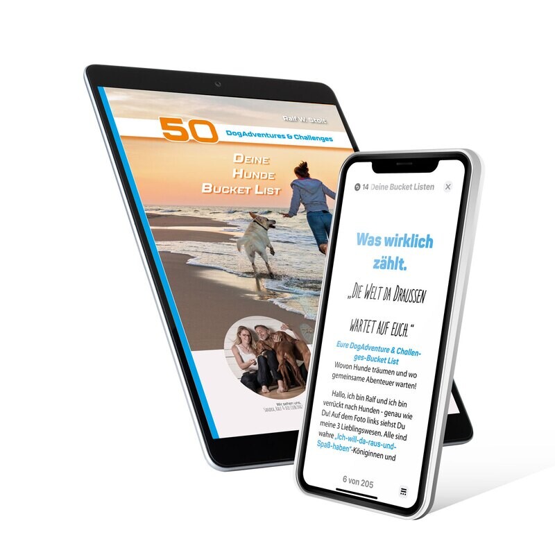 eBook "Deine Hunde BucketList" - 50 DogAdventures