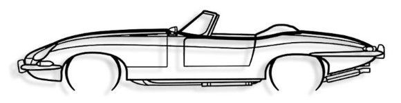 Jaguar Type E Cabriolet