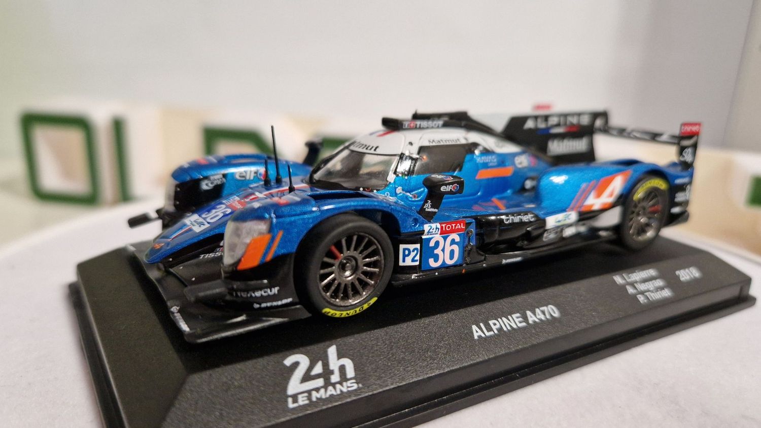 Alpine A470 - 5ième LeMans 2018 Lapierre, Thiriet, Negrao