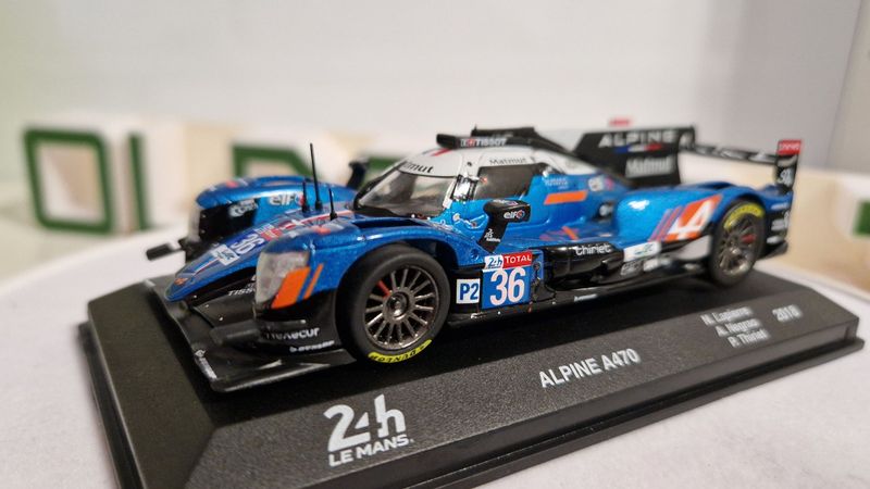 Alpine A470 - 5ième LeMans 2018 Lapierre, Thiriet, Negrao