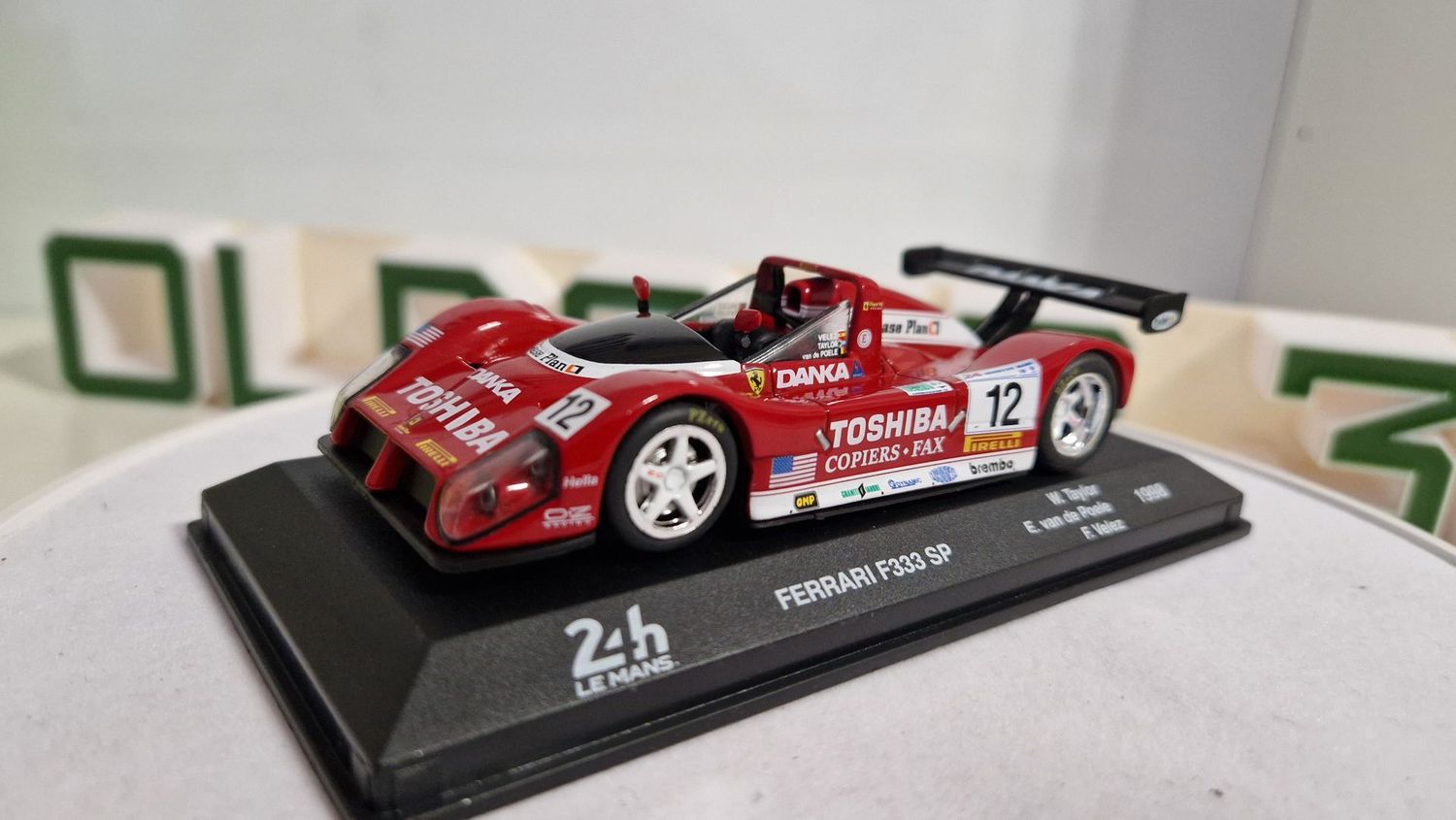 Ferrari F333 SP - 8ème 24h LeMans 1998 Taylor, van de Poele, Velez