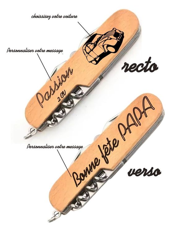 Couteau suisse personnalisé « Auto Classics »
