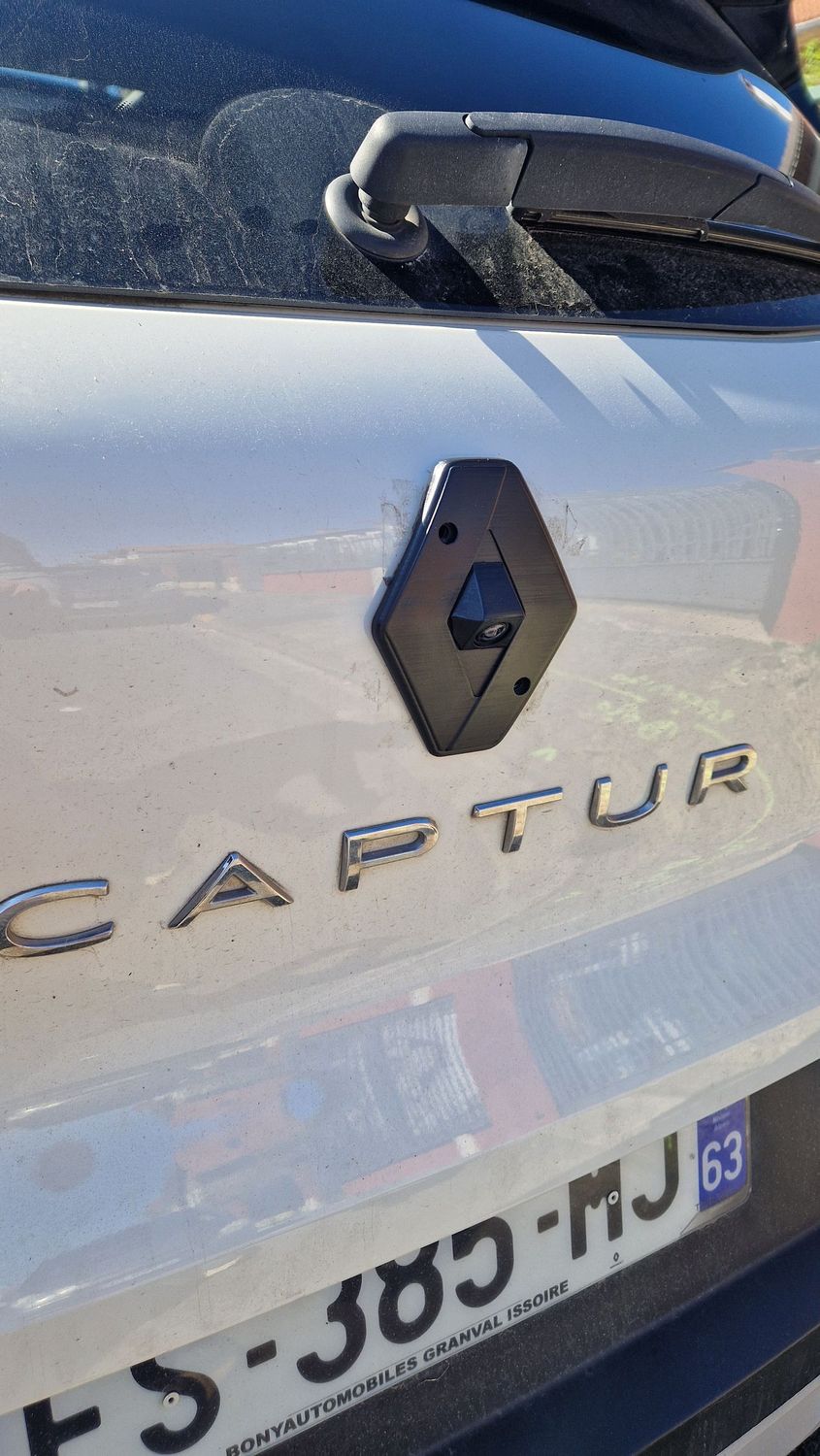 Support caméra arrière CAPTUR pour caméra ref renault :284423509R