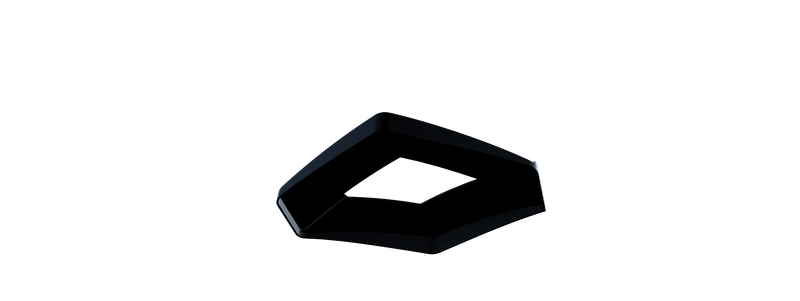 Enjoliveur "cache vis"  couleur "ALUMINIUM ou NOIR "  pour Support caméra arrière