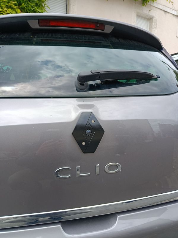 Support caméra arrière - CLIO 4 - phase 1 - pour caméra réf renault : 284425416 R