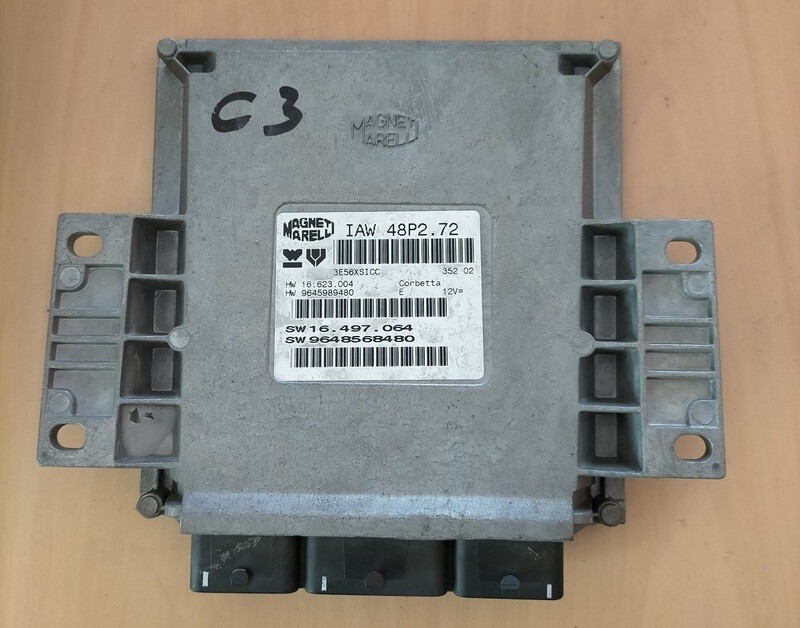 Centralina ECU 9648568480 CITROEN C3 2003-2007 1.1