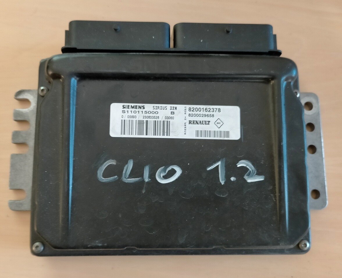 Centralina ECU 8200162378 8200029658 RENAULT CLIO 1.2 Benzina