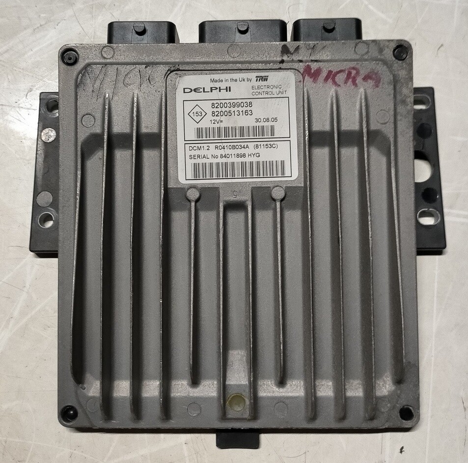 Centralina ECU  8200399038-8200513163  RENAULT - NISSAN 1.5 DCI