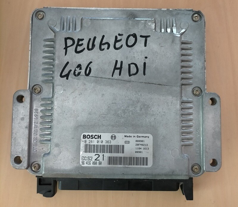 Centralina ECU 0281010363 PEUGEOT 406 2.0 HDI