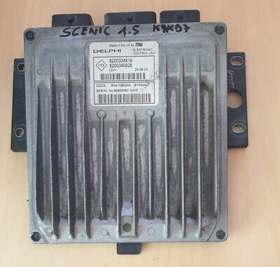 Centralina ECU 8200334419- 8200340926 RENAULT MEGANE 1.5 DCI  2003-2008