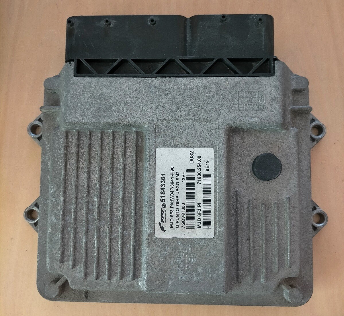 Centralina ECU 51843361 FIAT GRANDE PUNTO EVO 1.3 MJT