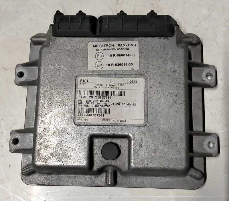 Centralina ECU 51815710 FIAT PANDA 03-10 1.2 B/MET