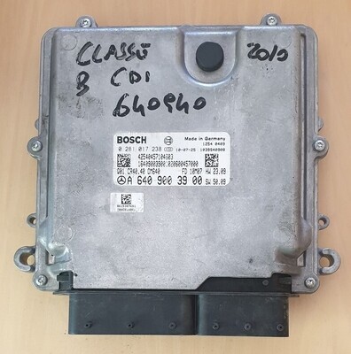 Centralina ECU 0281017238 MERCEDES CLASSE B  2010
