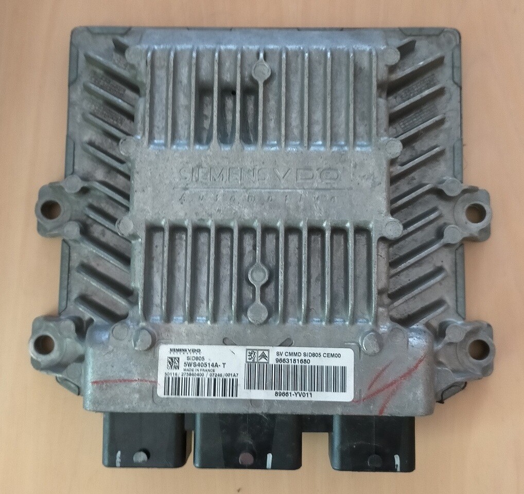 Centralina ECU 5WS40514A-T  CITROEN-PEUGEOT  1.4 HDI