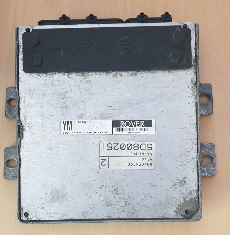 Centralina ECU NNN100743 ROVER 25  1.4 Benzina 1999-2004