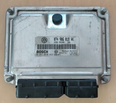 Centralina ECU 074906018AK-0281010462 VOLKSWAGEN TRANSPORTER T4 2.5 TDI