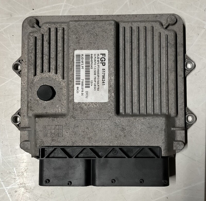 Centralina ECU 51796241 FIAT GRANDE PUNTO 1.3 MJET 2006