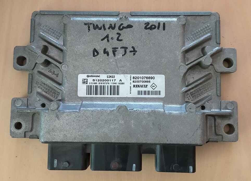 Centralina ECU 8201076690-8200700695 RENAULT TWINGO 1.2 Benzina 2008-2012
