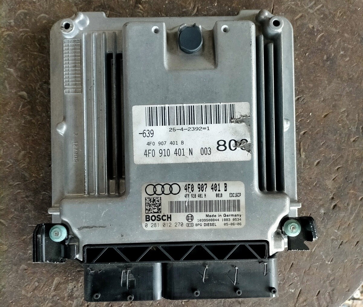 Centralina ECU 4F0907401B AUDI A6 4F2 3.0 TDI  2004-2011