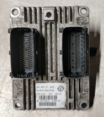 Centralina ECU IAW5SF3.M1 D032 51843143 FIAT 500- GRANDE PUNTO -PANDA 1.2 Benzina