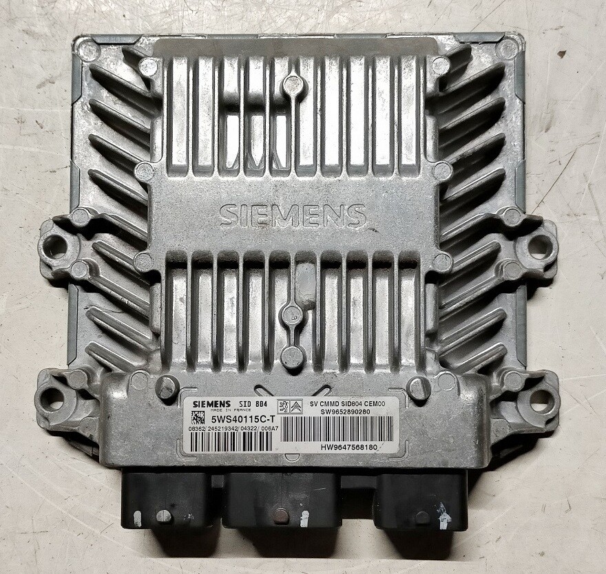 Centralina ECU 5WS40115CT CITROEN - PEUGEOT 1.4 HDI 2002-2008