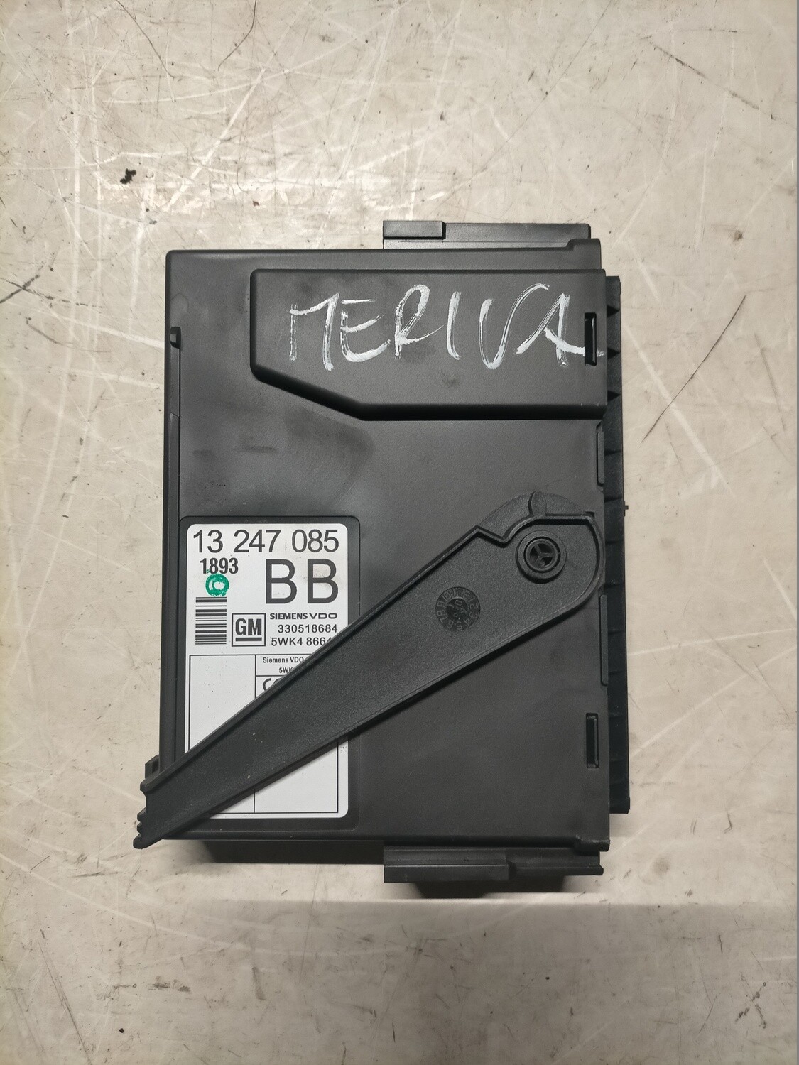 Centralina Body Computer 13247085 OPEL MERIVA 1.4 Benz. 2004-2010