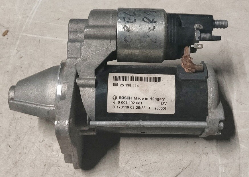 Motorino avviamento 25198414-0001192081OPEL CORSA E 1.2 BENZ 2014-2020