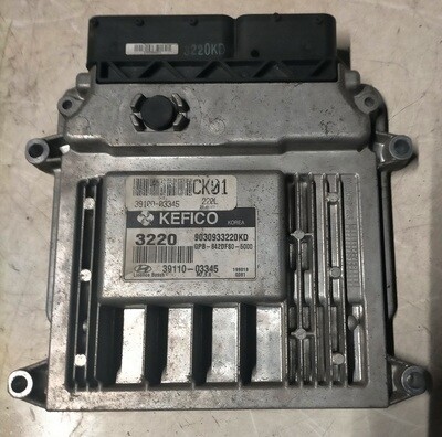 Centralina ECU 39110-03345 HYUNDAI I20 1.2 Benzina 2008-2012