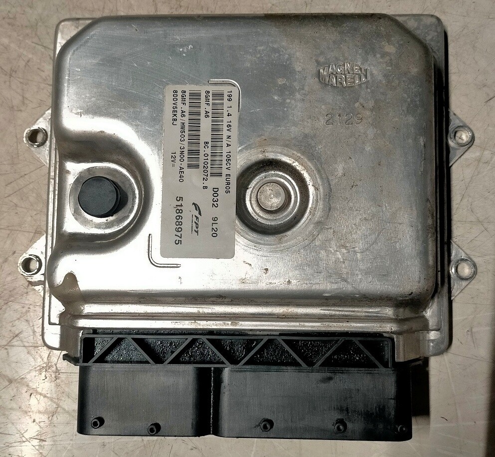 Centralina 51868975-8GMF.A6 HW503  FIAT PUNTO EVO 1.4 MULTIAIR 2009-2014