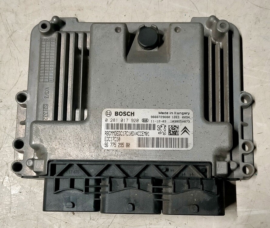 Centralina ECU 0281017920-9666729680 CITROEN C3 1.4 HDI 2012-2018