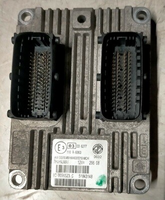 Centralina ECU 51843148 FIAT GRANDE PUNTO 1.4 Benz-Metano IAW 5SF8.M8
