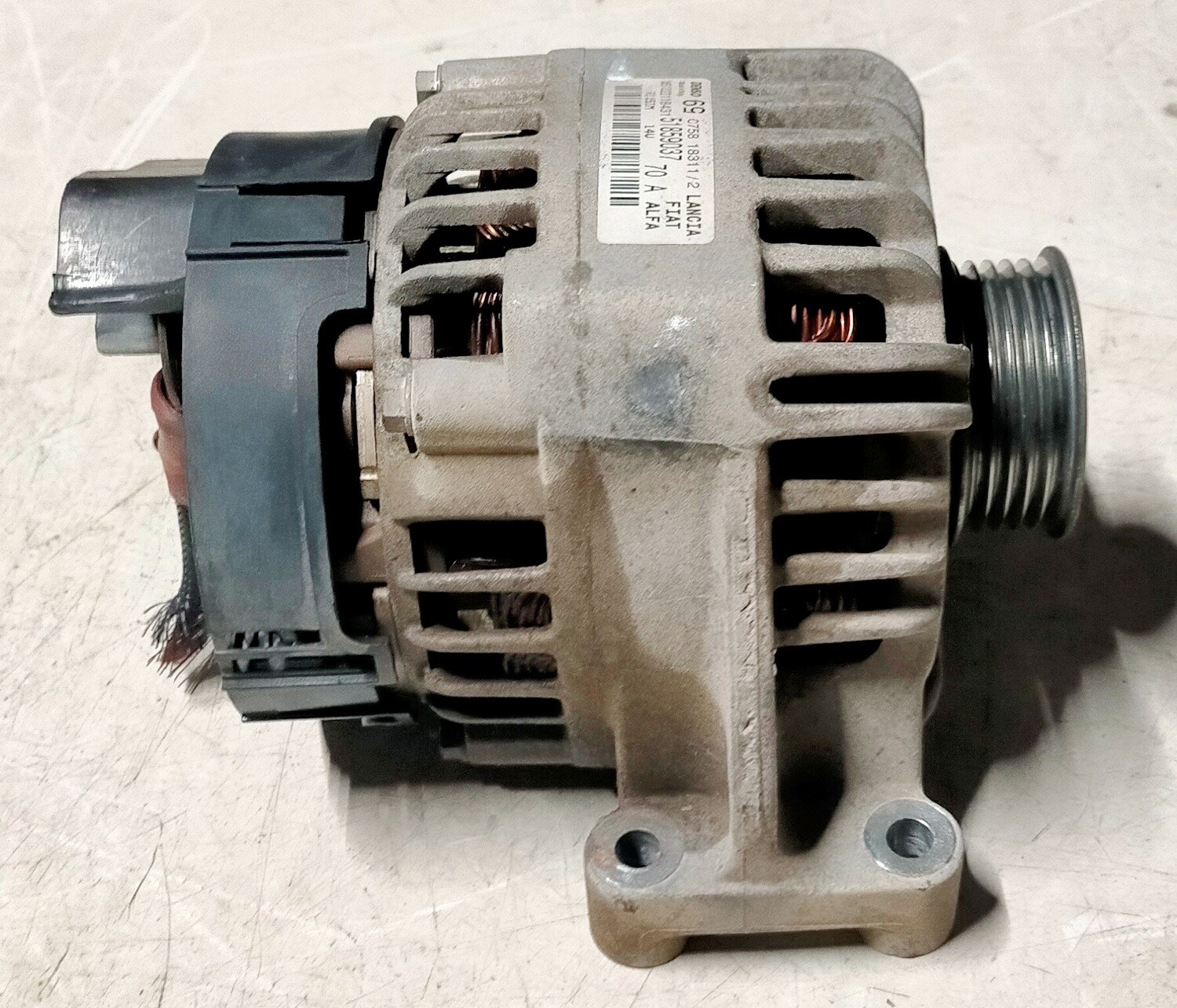 Alternatore 51859037 FIAT QUBO-FIORINO -GRANDE PUNTO 1.4 Bifuel 2007-2011