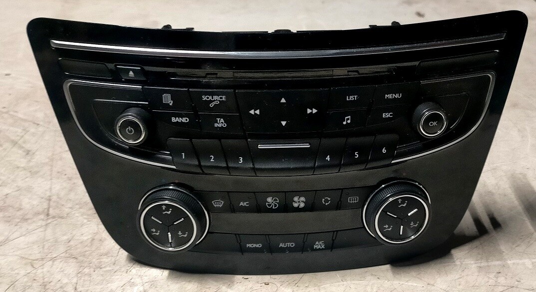 Comando clima riscaldamento / radio 98023793XZ PEUGEOT 508 «I» SW 1.6 HDi  2010-2014