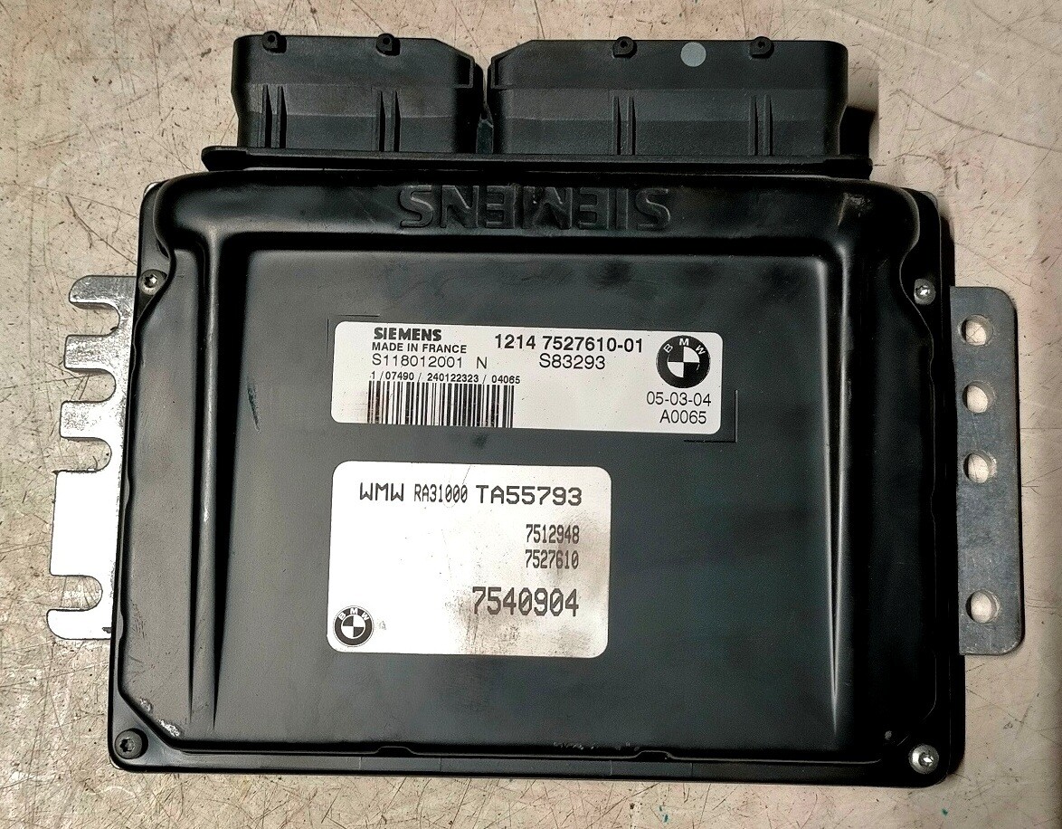 Centralina ECU 12147527610- S118012001N MINI ONE R50 1.6 Benzina