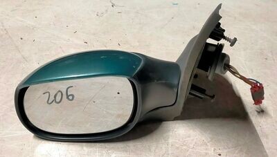 Specchietto sinistro elettrico 017003 PEUGEOT 206  2000-2009