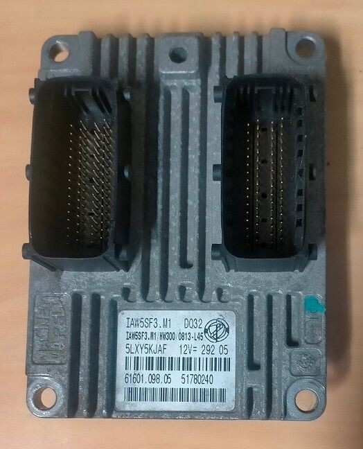 Centralina ECU 51780240 FIAT GRANDE PUNTO 1.2 2005-2010 IAW5SF3.M1 HW300
