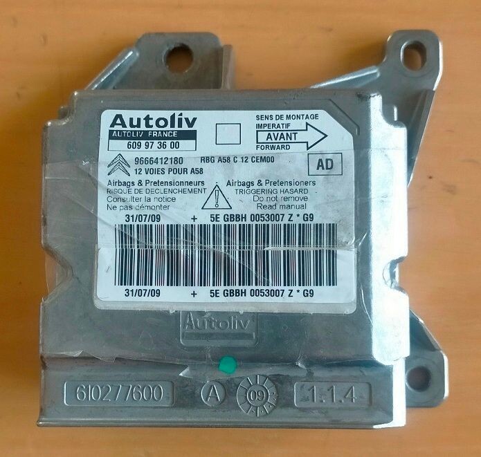 Centralina Airbag 9666412180 CITROEN C3 PICASSO (2008-2015)