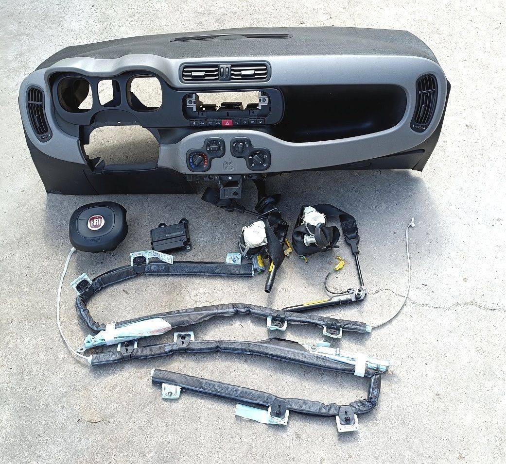Kit Airbag completo FIAT PANDA 3 serie  0.9 Twin air  Turbo  (2012-2017)