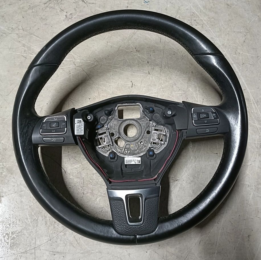 Volante in pelle con comandi 3C8419091BE74 VOLKSWAGEN GOLF 6  (2008-2012)