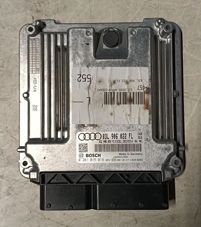 Centralina Ecu 0281015018- 03L906022FL AUDI A6 2.0 Tdi  2004-2010