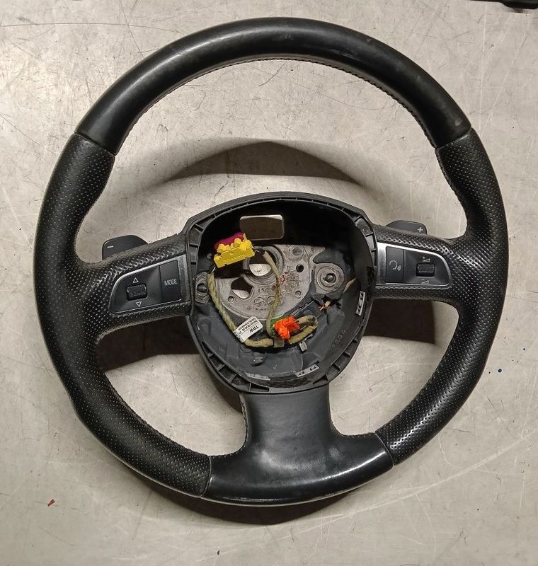 Volante con comandi e selettore posteriore  4E0419091DB AUDI A6 C6  2.0 Tdi  (2004-2012)