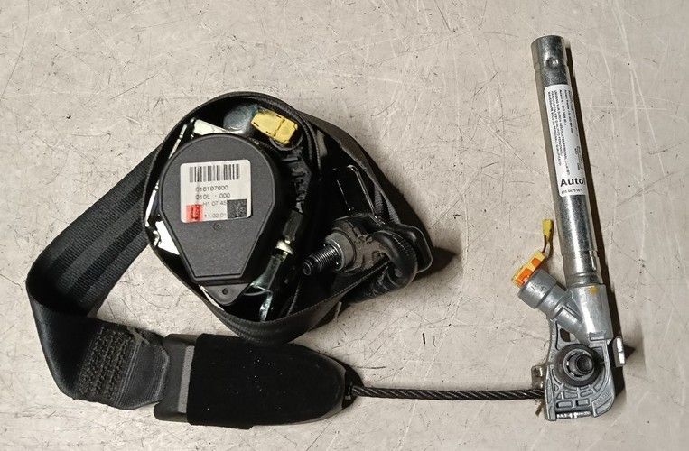 Cintura sicurezza anteriore dsinistra  con pretensionatore  618197600 FIAT PUNTO EVO 2008-2013