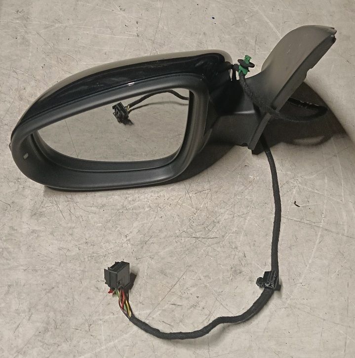 Specchietto retrovisore elettrico sinistro 1K0857933A VOLKSWAGEN GOLF 6 2008-2012 con luce cortesia e richiudibile 9 Fili