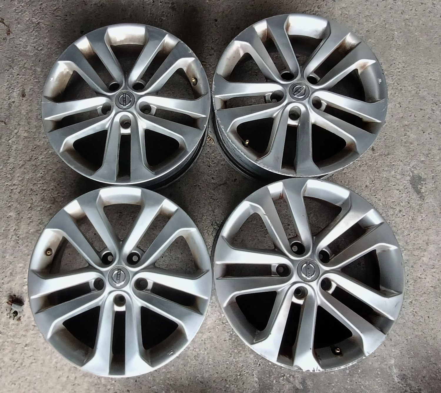 Cerchi in lega N45701 7x17 ET 47  NISSAN JUKE 1.5 DCI (2010-2015)