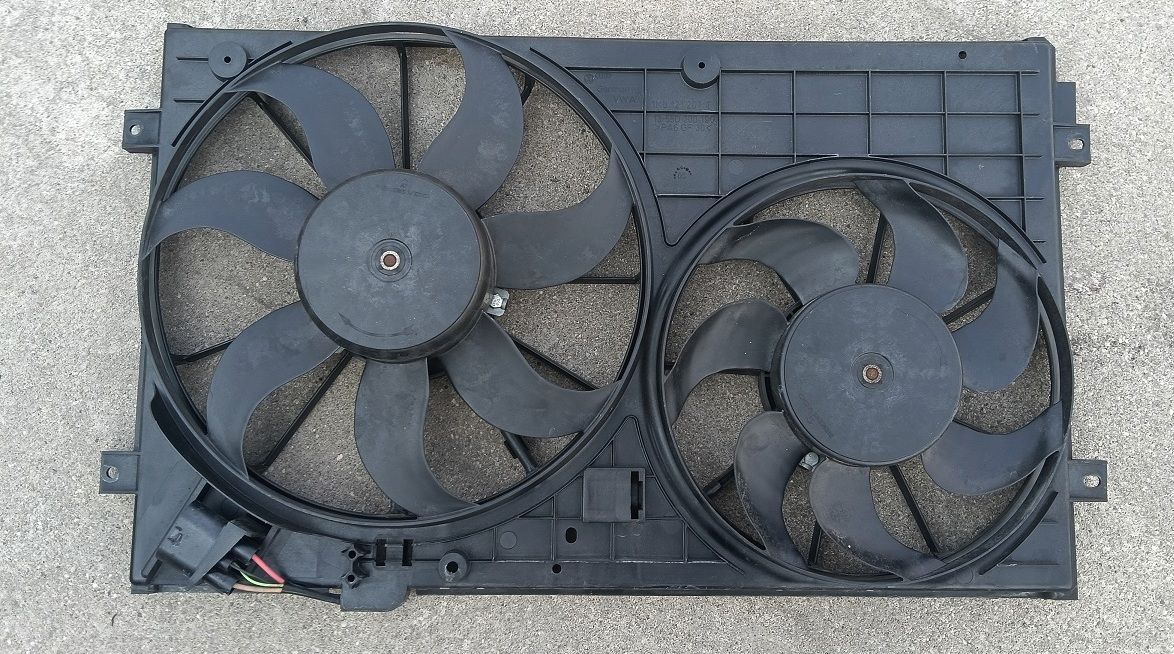 Elettroventola Radiatore 1K0121207T VOLKSWAGEN GOLF 6 1.4 Tsi 2008-2012