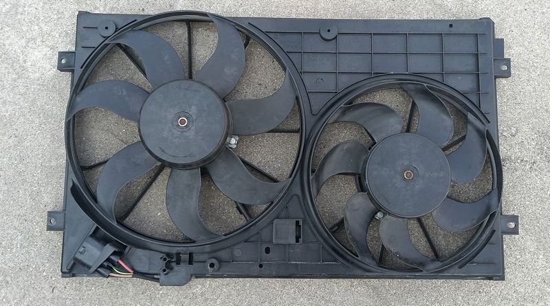 Elettroventola Radiatore 1K0121207T VOLKSWAGEN GOLF 6 1.4 Tsi 2008-2012