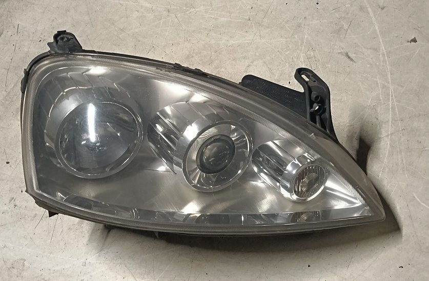 Fanale anteriore destro con lente 13100536 OPEL CORSA C 2002-2006