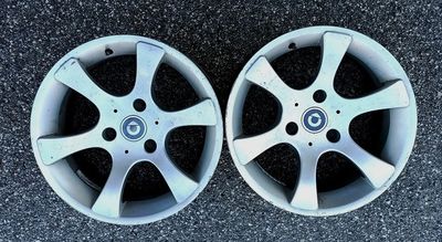 Cerchi in lega posteriori 0015437V001 SMART 450  6.5 X 15 ET-1  (2002-2007)
