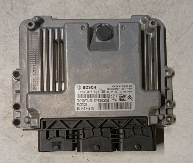 Centralina ECU 9666729480-0281015848 CITROEN DS 3 1.6 Hdi (2009-2014)